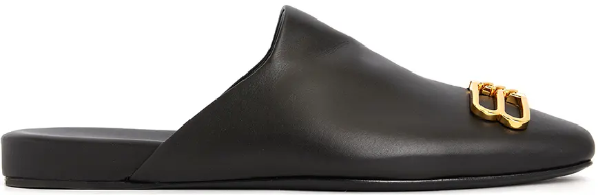 Giày Balenciaga Cozy BB Mule Slippers 'Black' 693960-WBD21-1080