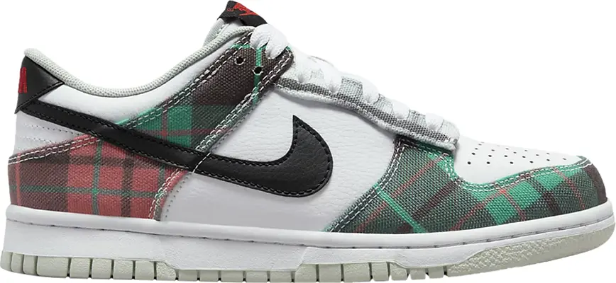 Giày Nike Dunk Low SE GS 'Tartan Plaid' DV8919-100