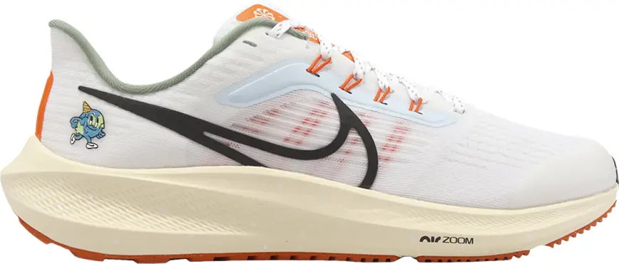 Giày Nike Air Zoom Pegasus 39 Next Nature GS 'White Black' DX6050-101