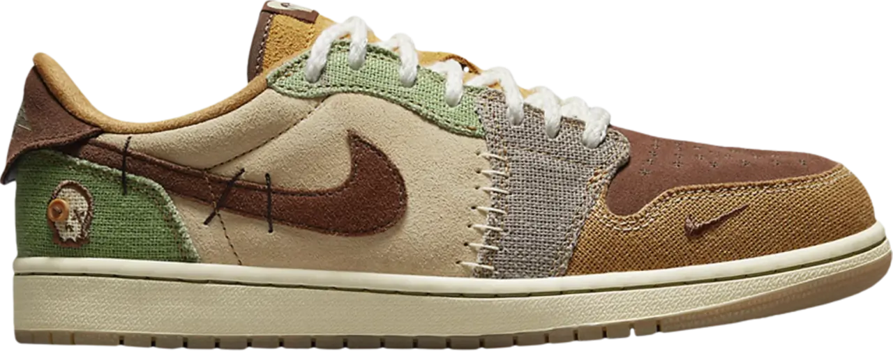 Giày Nike Zion Williamson x Air Jordan 1 Retro Low OG 'Voodoo' DZ7292-200