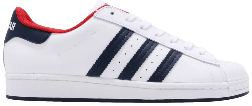 Giày Adidas Superstar 'Navy Red' FV8270