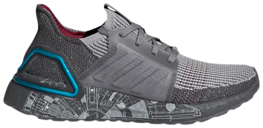 Giày Adidas Star Wars x UltraBoost 19 J 'Millenium Falcon' FW4230