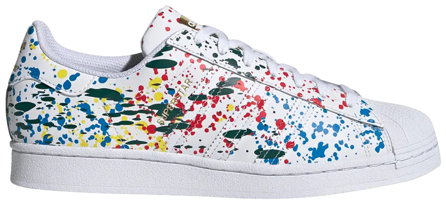 Giày Adidas Superstar 'Splashes Splatter Drips White' FX5537