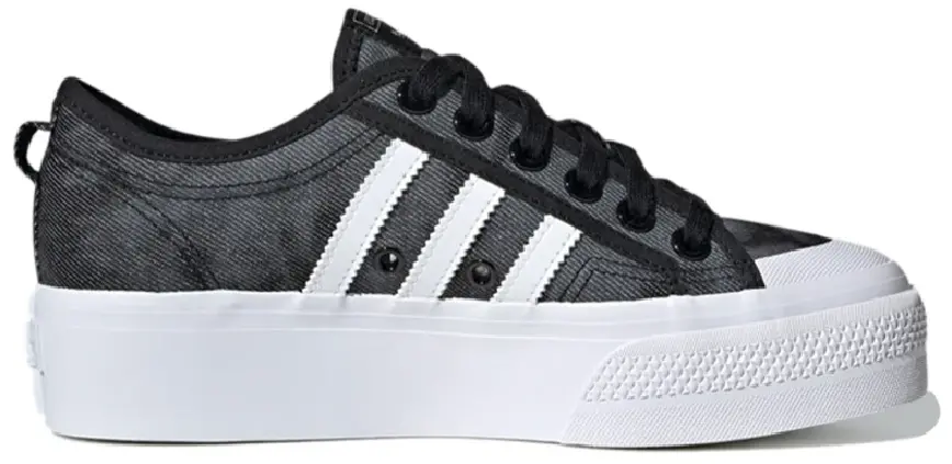 Giày Adidas Nizza Platform 'Core Black' FY5240