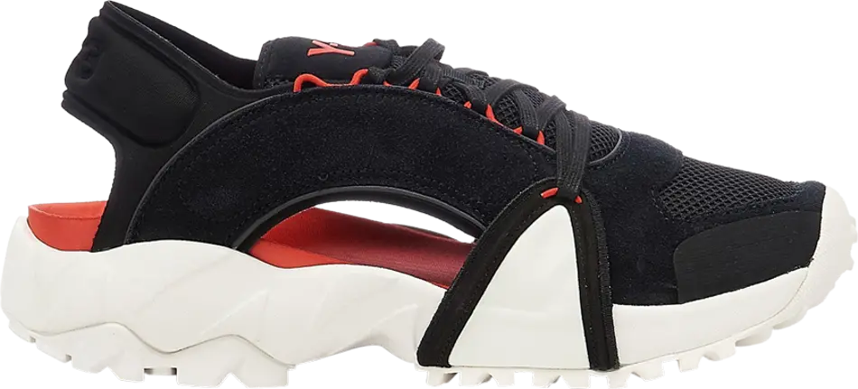 Giày Adidas Y-3 Notoma Sandal 'Black Red' FZ4510
