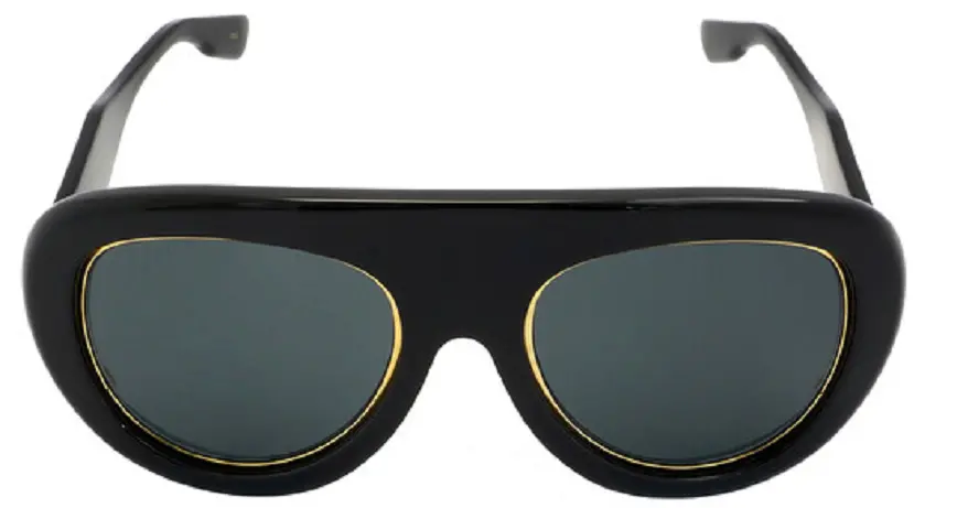 Kính Gucci Mask Unisex Sunglasses 'Black' GG1152S-001-54