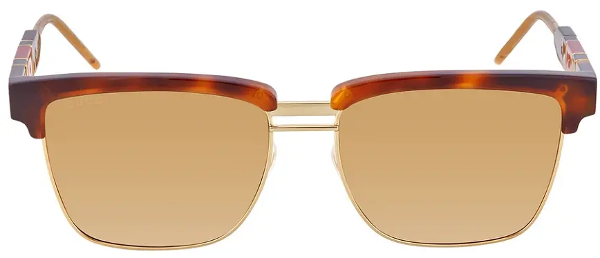 Kính Gucci Brown Rectangular 'Havana' GG0603S-006-56