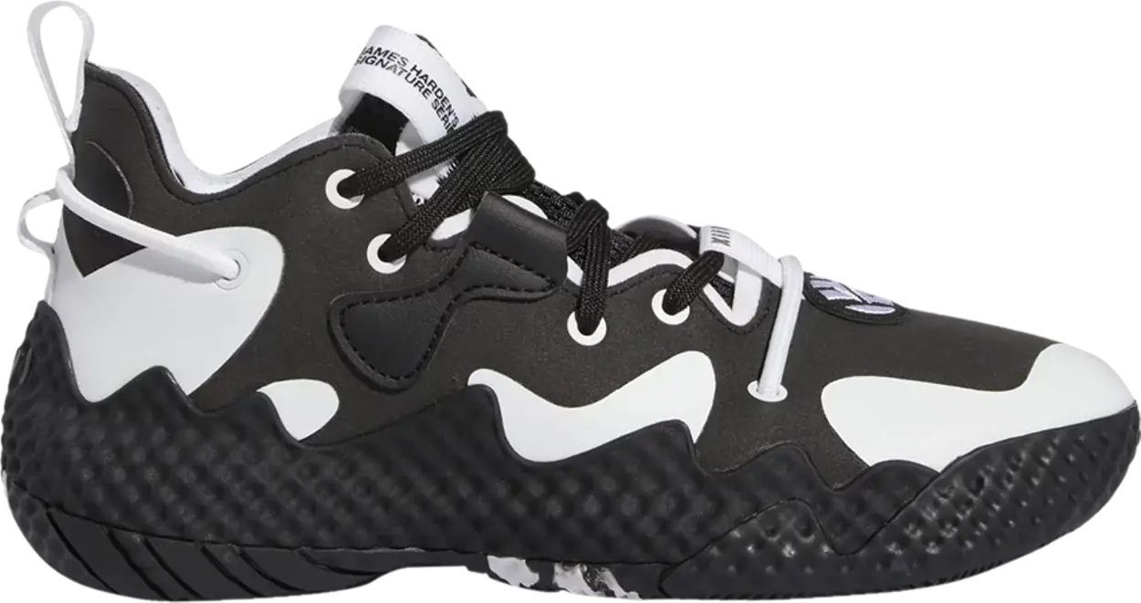 Giày Adidas Harden Vol. 6 J 'Black White' GV8775