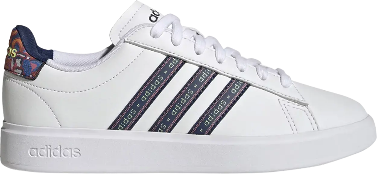 Giày Adidas Grand Court 2.0 'White Mystery Blue' GW7111