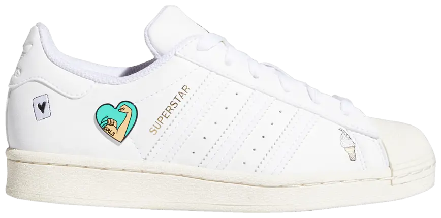 Giày Adidas Superstar J 'Patches' GY7490