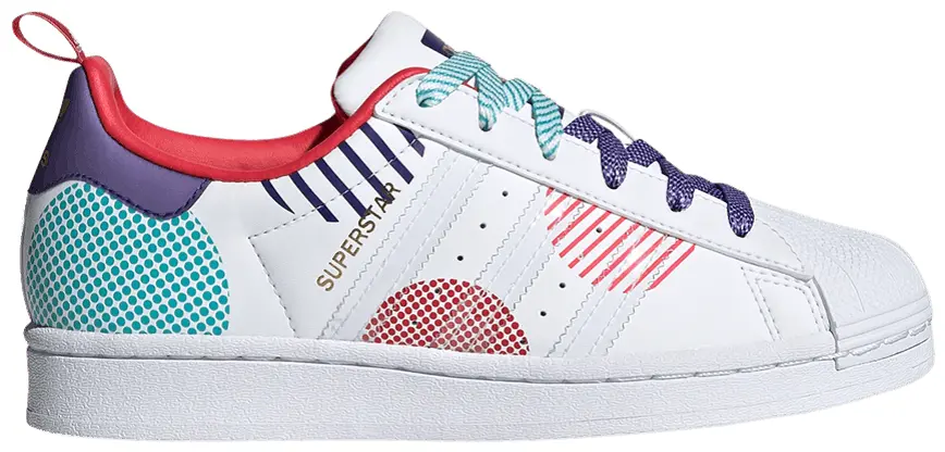 Giày Adidas Superstar J 'Chinese New Year Year Of The Ox Polka' GZ7349