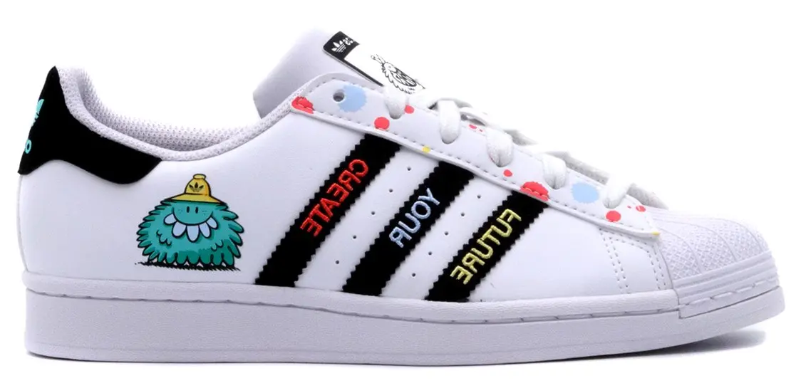 Giày Adidas x Kevin Lyons Superstar 'Cloud White' H03946