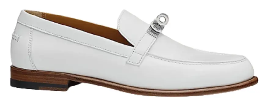 Giày Hermes Destin Loafer 'Blanc' H212114Z90360