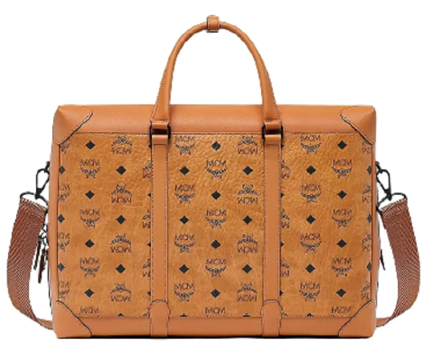 Túi MCM Large Soft Berlin Tote In Visetos Cognac MMTBSBF01CO001