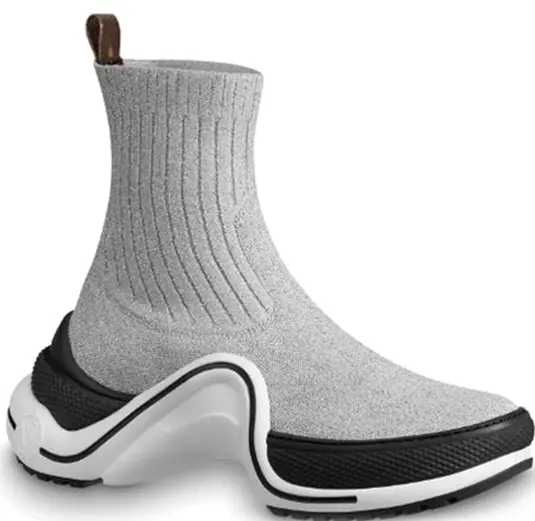 Giày Louis Vutton Archlight Instant Socks Grey 1A5C17