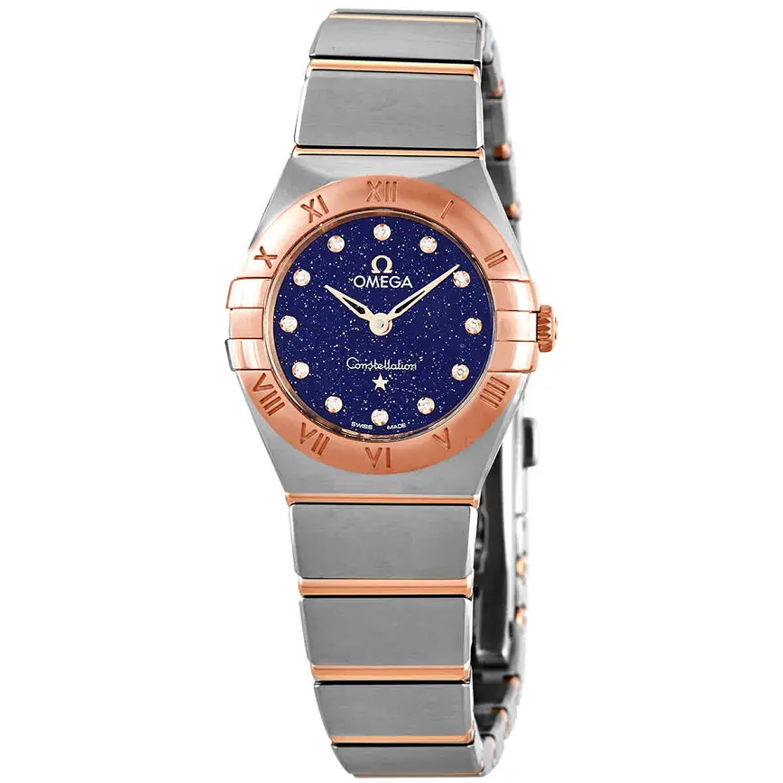 Đồng Hồ Omega Constellation Quartz 'Diamond Blue' 131-20-25-60-53-002