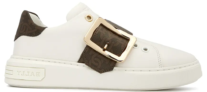 Giày Bally B-Monogram MISTY TPM 96 'White' MISTY-TPM-96