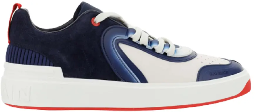 Giày Balmain B-skate 'Blue And White' XM4VI292LHSCSFA