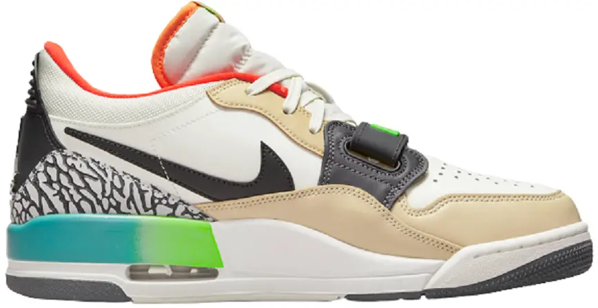 Giày Nike Air Jordan Legacy 312 Low Gradient 'Orange Green'  DZ2763-101