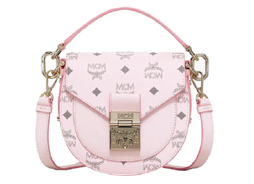 Túi MCM Patricia Shoulder Bag Visetos Pink MWSAAPA02QH001