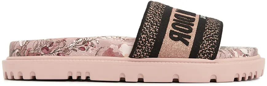 Dép Dior Dway Jardin Magique 'Indian Pink' KCQ550JMY-28Z