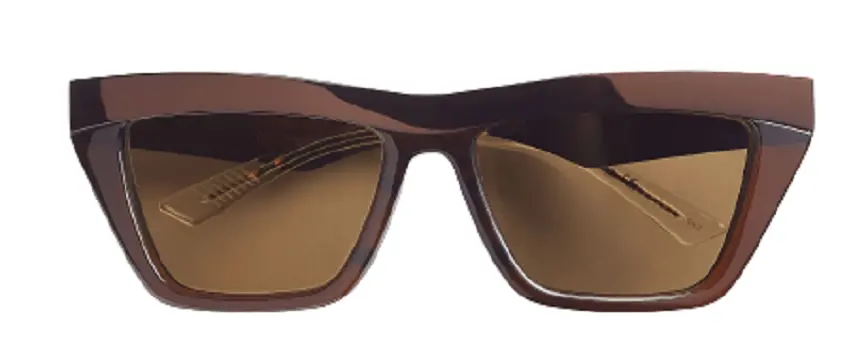 Kính Bottega Veneta Ridge 'Brown' 620832V44512071