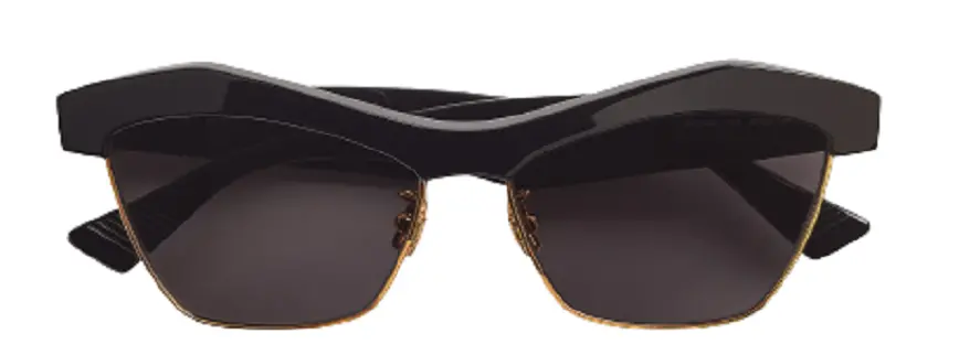 Kính Bottega Veneta Slant Black 668007V23311180