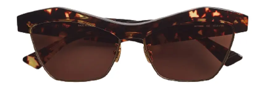 Kính Bottega Veneta Slant Havana 668007V23312986