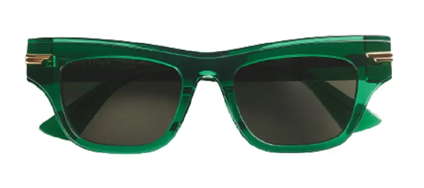 Kính Bottega Veneta Mitre 'Green' 669573V23303342