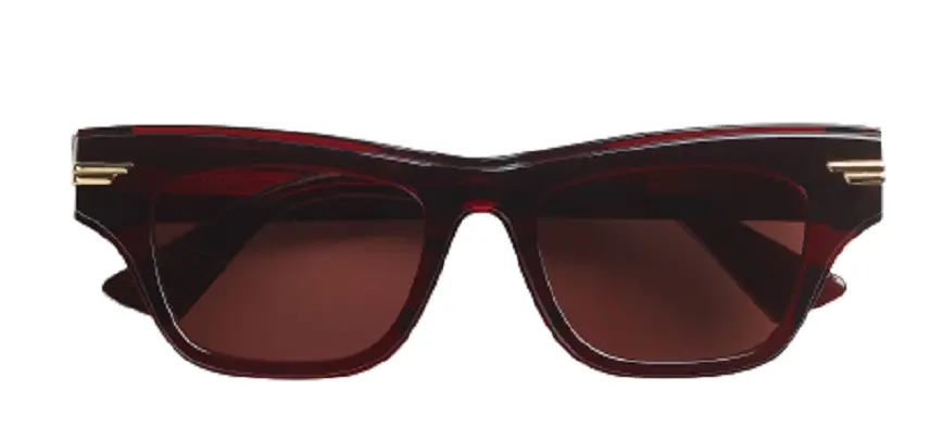 Kính Bottega Veneta Mitre 'Burgundy' 669573V23306005