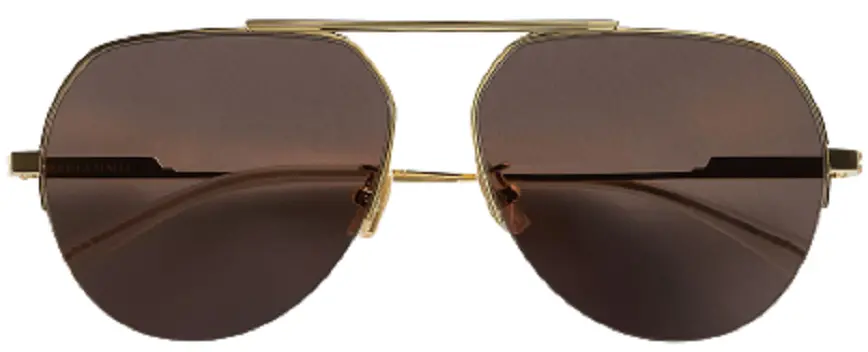 Kính Bottega Veneta Classic Gold Grey 691532V44508049