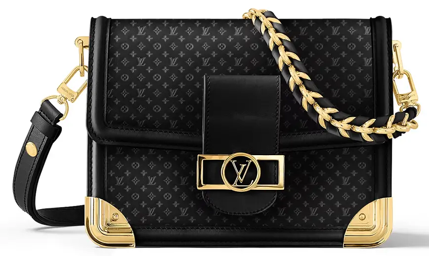 Túi Louis Vuitton Dauphine MM Bag 'Black' M22276