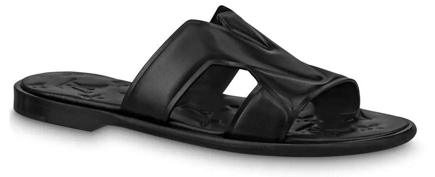 Dép Louis Vuitton LV Oasis Mules 'Black' 1A9G2P