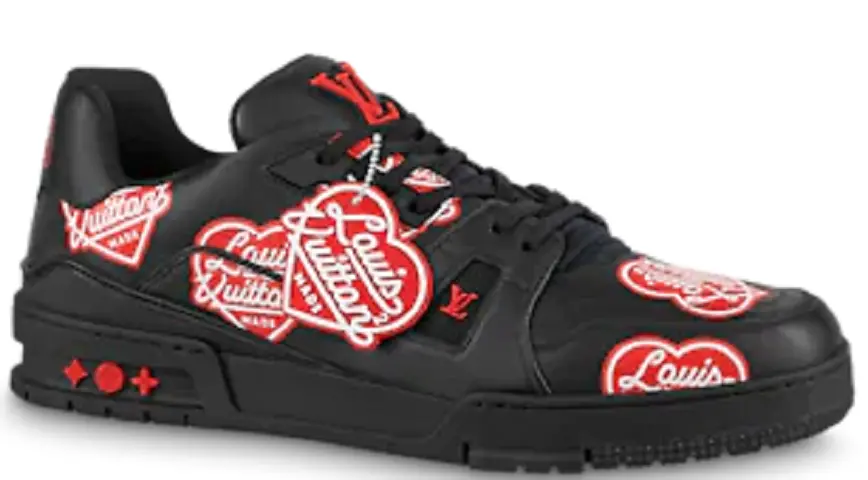Giày LV Trainers 'Black' 1A9JAZ