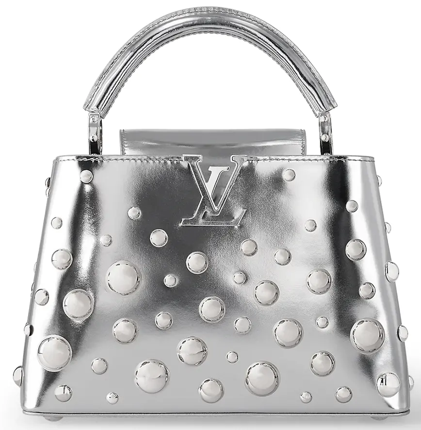 Túi Louis Vuitton x Yk Capucines Bb Bag 'Metal Silver' M21634