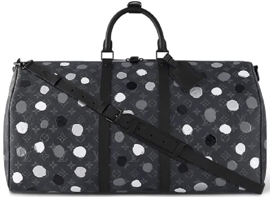 Túi Louis Vuitton x YK Keepall 55 Bag 'Black' M46401