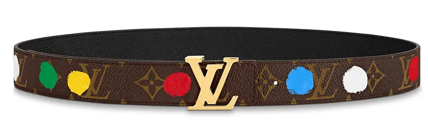 Thắt Lưng Louis Vuitton x Yk Lv Initials 30mm 'Painted Dots' M0655U