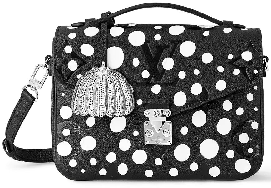 Túi Louis Vuitton x YK Pochette Métis 'Black White' M46409