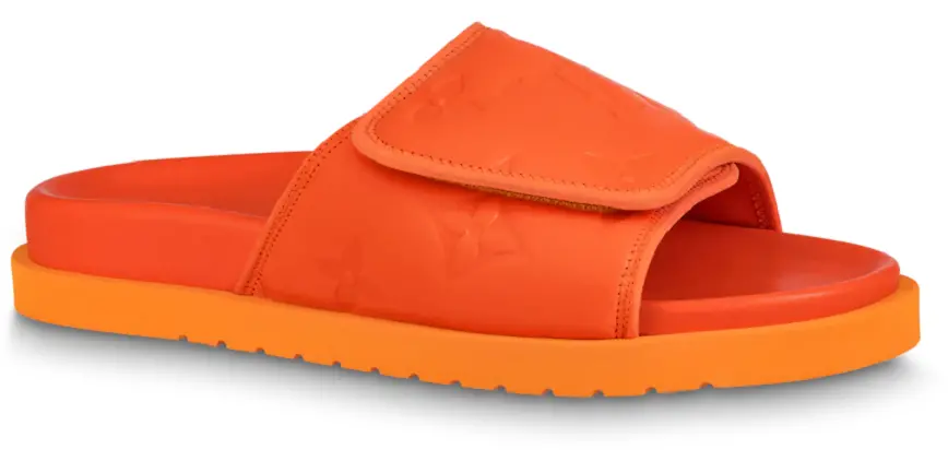 Dép Louis Vuitton Miami Mules 'Orange' 1AA7S9