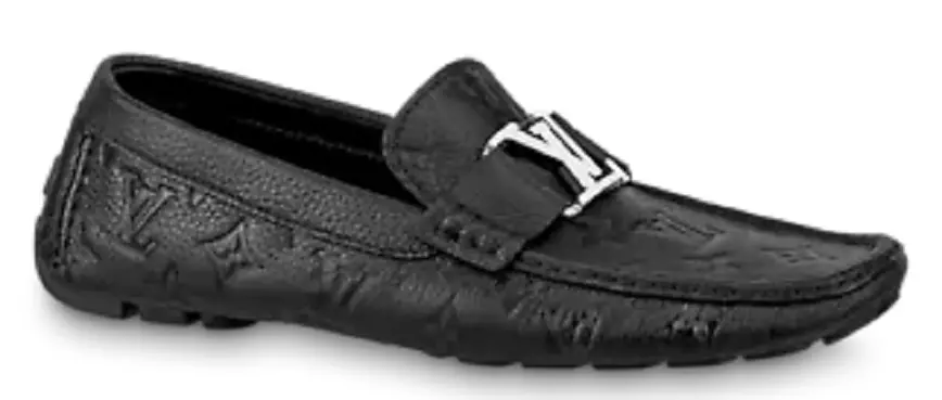 Giày Louis Vuitton Monte Carlo Moccasins Black 1A9F9K