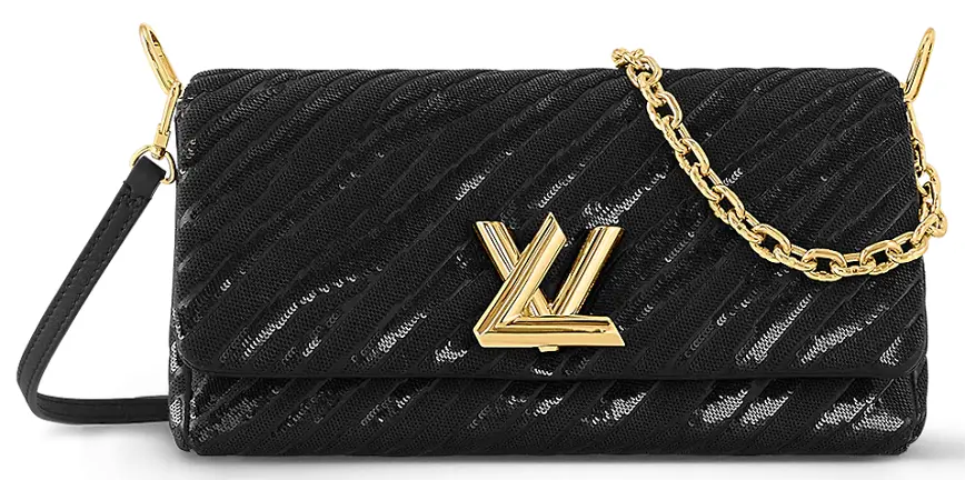 Túi Louis Vuitton Pochette Twist 'Black' M59596