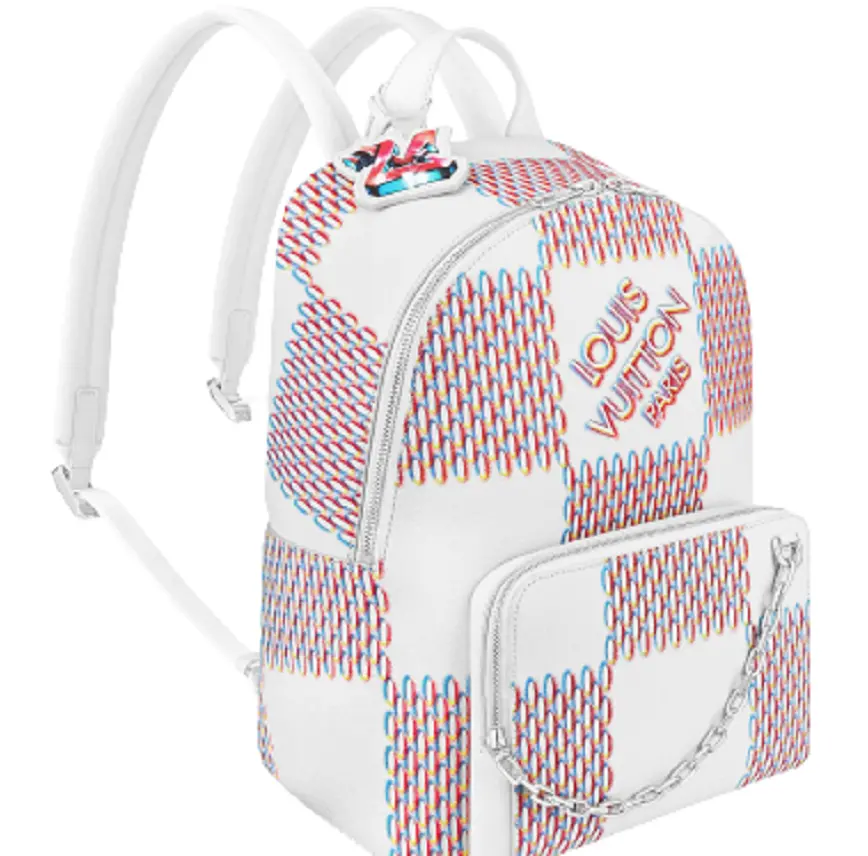 Túi Louis Vuitton Racer 'White Damier' M20664