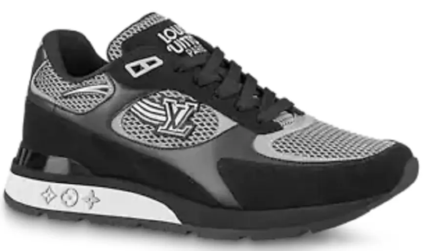 Giày Louis Vuitton Run Away Trainers "Black" 1A9J1E