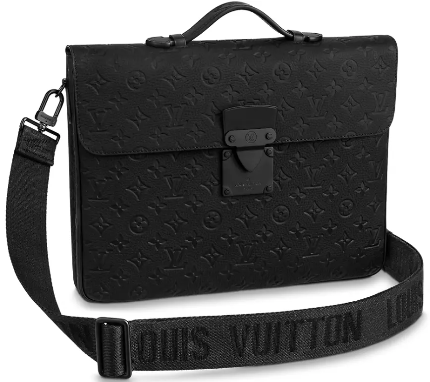 Túi Louis Vuitton S-Lock Briefcase 'Black' M20835