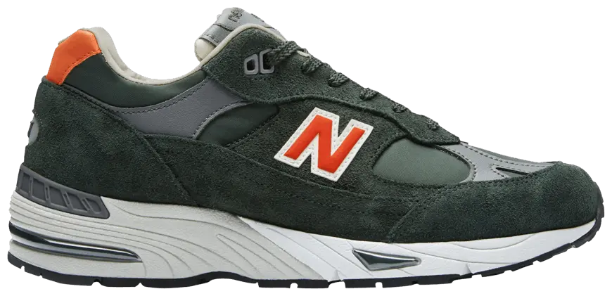 Giày New Balance 991 Made in England 'Forest Green Orange' M991TNF
