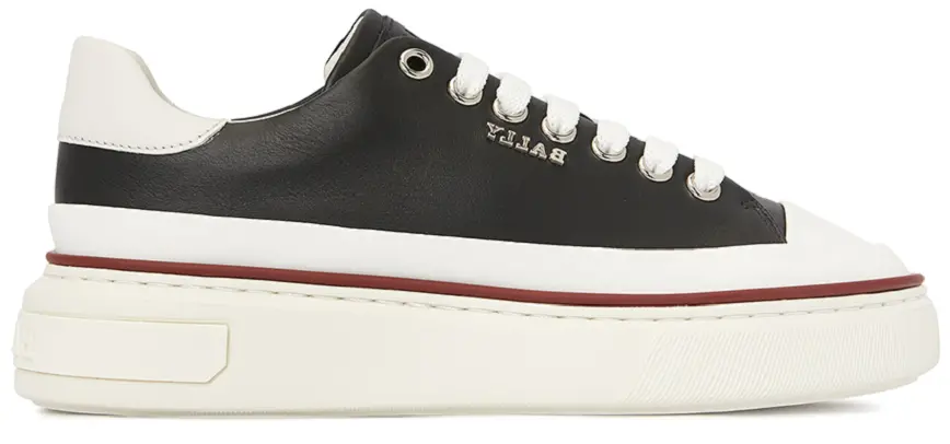 Giày Bally Maily Leather 'Black' MAILY-W-905