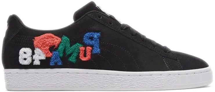 Giày Puma Suede Classic Badges 'Black' 371580-01