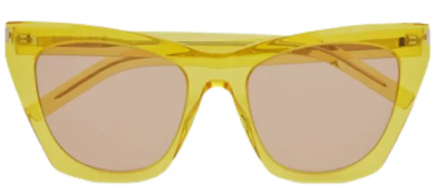 Kính YSL SL 214 Kate 'Yellow Light Brown' 508654Y99017401