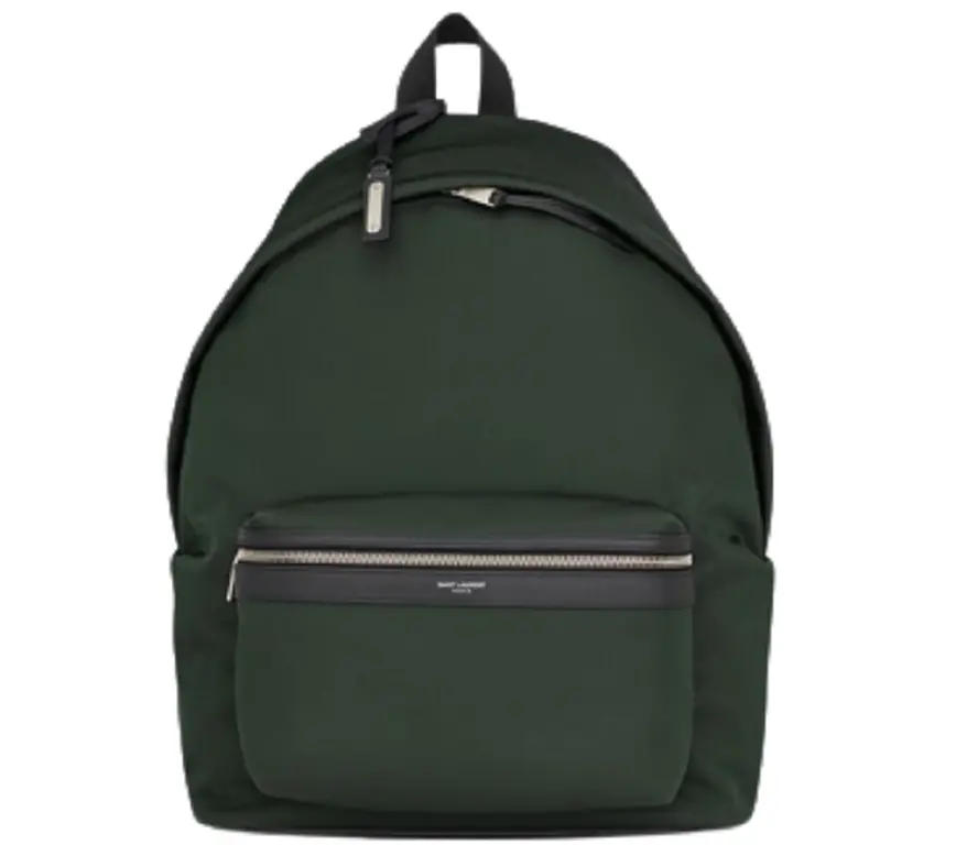 Túi Saint Laurent City Backpack 'Vert Fonce' 534967FAAB53062