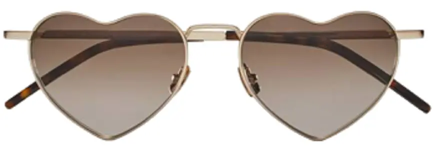 Kính YSL New Wave SL 301 Loulou 'Brown Gold' 571172Y99028008